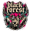 Black Forest Deer Motif