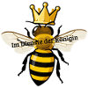 Königinnenbiene im Dienst