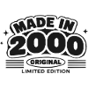 2000 Édition Originale Limitée