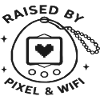 Pixel & Wi-Fi Retro Design