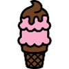 Eiswaffel Eiscreme Icon