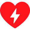 AED Heart Emergency Medical Icon