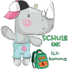  Schulstart Einschulung Dino