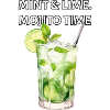 Mint & Lime. Mojito Time.