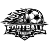 Football Legend Flame Logo
