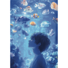 Underwater Dream: Boy and Fish