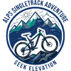 Alps Singletrack Mountain Bike Adventure Tee