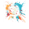 Fußball Graffiti