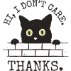 Hi, I Don't Care. Thanks.