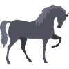 Cheval brodé