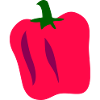 Peppers embroidered