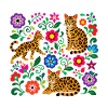 Folk Art Bengal Pattern
