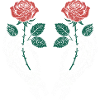 Pink Skeleton Roses