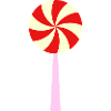 Lollipop embroidered