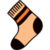 Embroidered sock