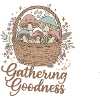 Gathering Goodness Mushroom Basket