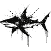 Black Splash Shark