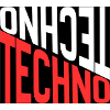 Inverse Techno Typography