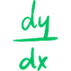dy/dx
