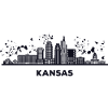 Kansans Skyline Cityscape Kansas