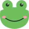 Green Smiling Frog