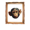 Nature Monkey Baby Portrait