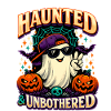Haunted & Unbothered Cool Ghost Geist Halloween
