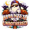 Haunted & Unbothered Cool Ghost Geist Halloween