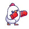 Boxing Chick Glove Clash