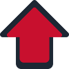 Arrow Symbol - Clean Minimal Icon Design