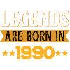 Birthday born in 1990
