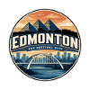 Retro Edmonton Walterdale Bridge Badge