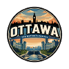Retro Ottawa Parliament Reiseabzeichen