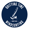 Quitting Time Windsurfing Emblem