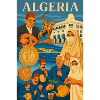 Entwurf CASBAH ALGERIEN