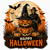 Halloween Night Pumpkins