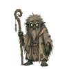 Grizzled Goblin Sage with Staff
