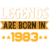 Birthday born in 1983