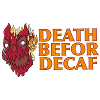 Death before Decaf: Flames Skull