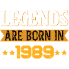 Birthday born in 1989