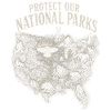 Cryptid Protect Our National Parks