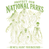 Cryptid Protect Our National Parks
