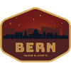 Bern Schweiz Skyline Badge Rot