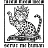 Gothic King Bengal Cat