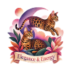 Aesthetic Bengal Cats Art