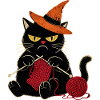 Halloween grumpy  Katze für Katzenliebhaber