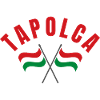 Tapolca kreuzte ungarische Flaggen