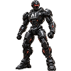 AI-Modified Mech Warrior