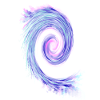 Pastel Swirl Spiral