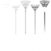 Rechenzentrum Design Gartengeräte Rechen Leiter